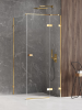 NEW TRENDY Kabina prysznicowa AVEXA GOLD SHINE Linia Platinium 80x100x200 